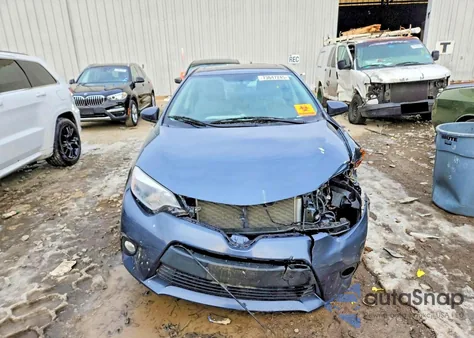 2014 Toyota Corolla L из США, поврежденный, VIN 2T1BURHE6EC008683